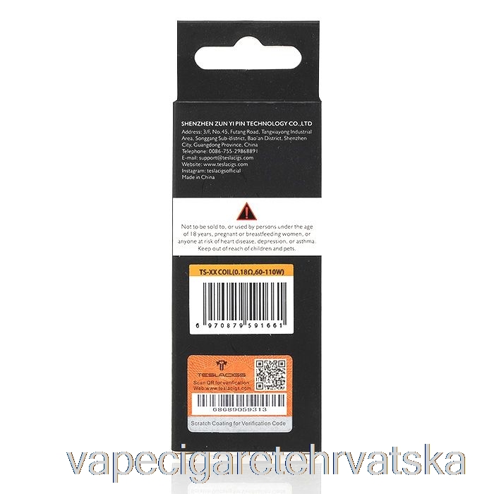 Vape Hrvatska Teslacigs Ts Tallica Mesh Replacement Coils 0.18ohm Ts-xx Mesh Coils